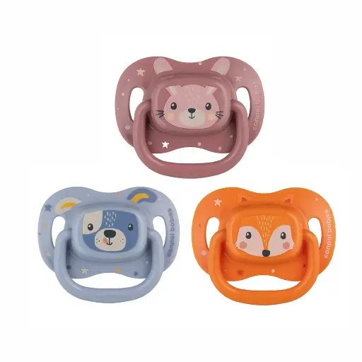 [20481] Canpol babies Silicone Symmetrical Soother 6-18m CUTE ANIMALS 34/925 