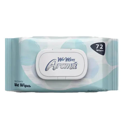 [5996] اروما مناديل مبلله 72 منديل 828+811