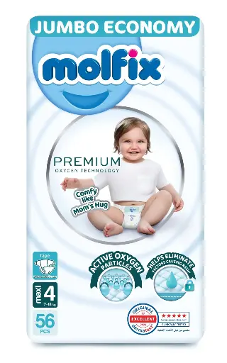 [3759] Molfix premium Care Size 4 56pcs