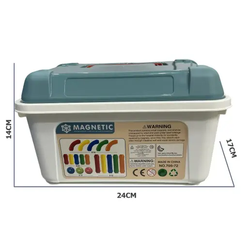 [20624] magenatic blocks 90pcs 130