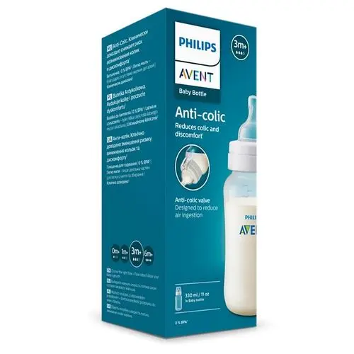 [6038] Philips Avent Anti colic Bottle 3M+ 330ml 1Pack 106/01