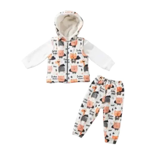 [11127] FULL MOON Pajama vest 3 pcs 17526