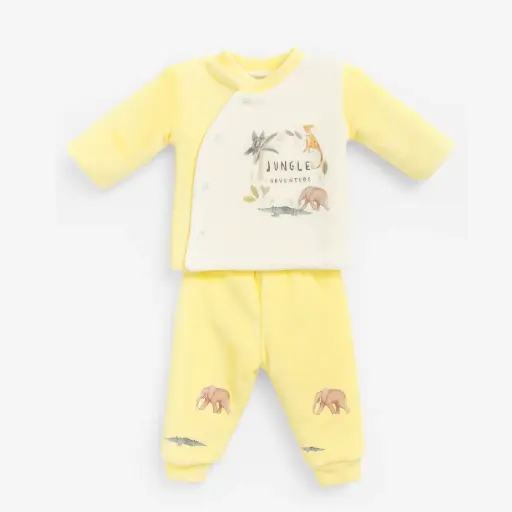 [20723] Padded Fleece Pajamas 0259