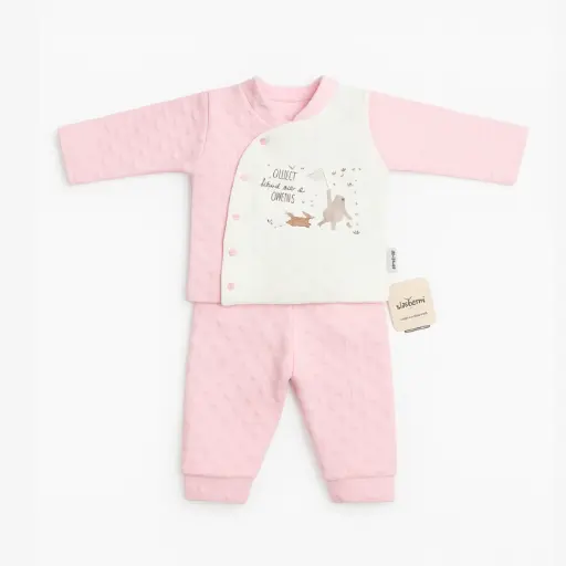 [20728] Jacquard Fleece Pajamas 0291