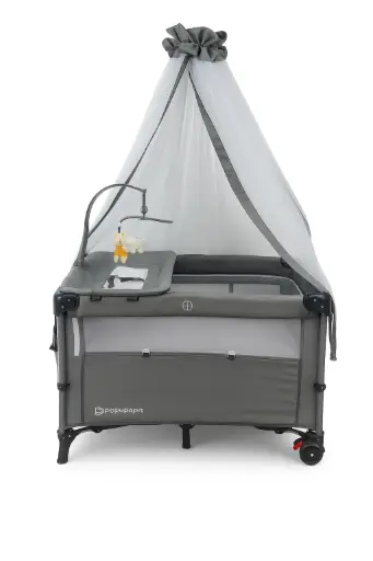 [10006] The Popypapa 981 travel cot is designed to provide comfort and safety for your baby during travel and on the go