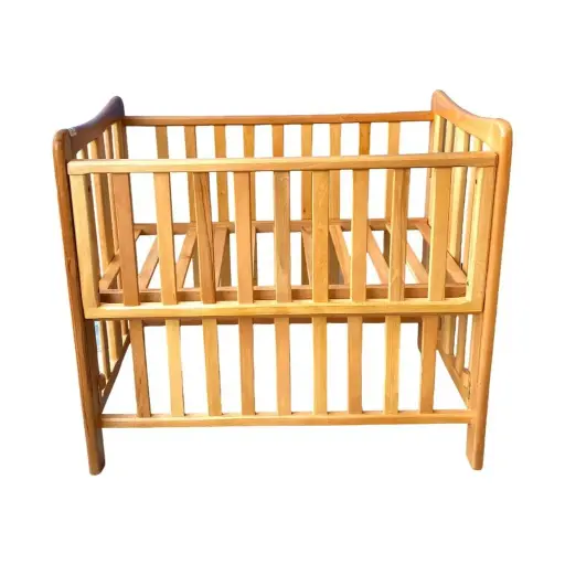 [10054] KH Sandwich wooden bed large 120x70cm 