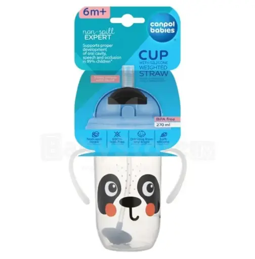 [10067]  canpol babies Silicone sports cup 250ml  56/615