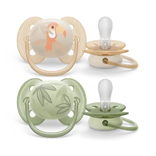 [11676] Philips Avent 091/07 Soother Soft 0-6 M Boy DC7 x2