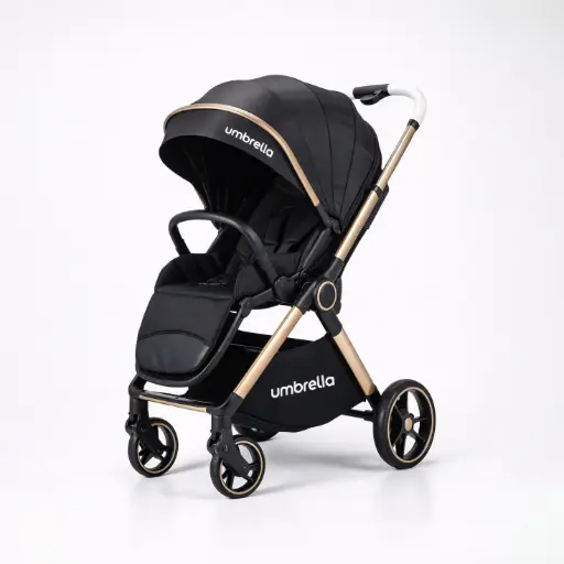 [20763] عربة أطفال امبريلاX17 برو  قابلة للطي بمقعد قابل للعكس وعجلات تدور 360 درجة 