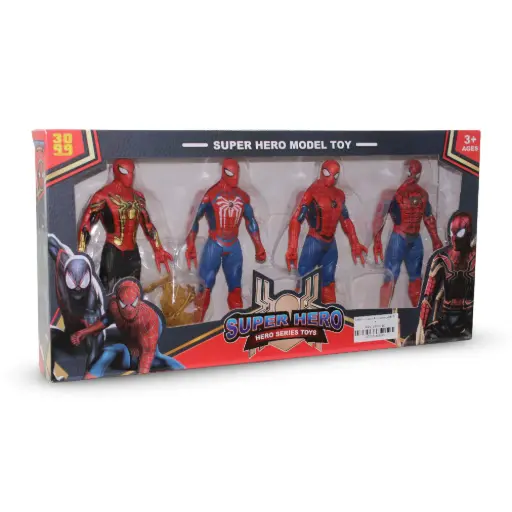 [20847] Spider-Man Figures Toy 4pcs