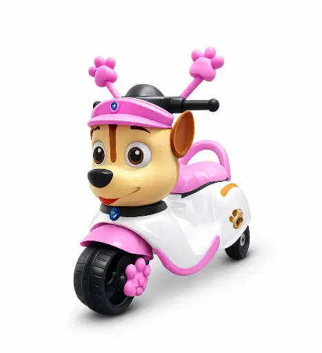 [20997] Disney Paw Patrol cargo motorcycle, brown 456-53