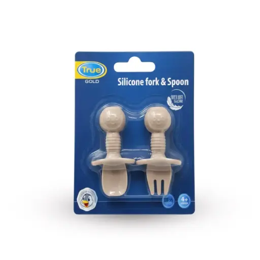 [21067] True Gold Spoon and Fork Set, 5010