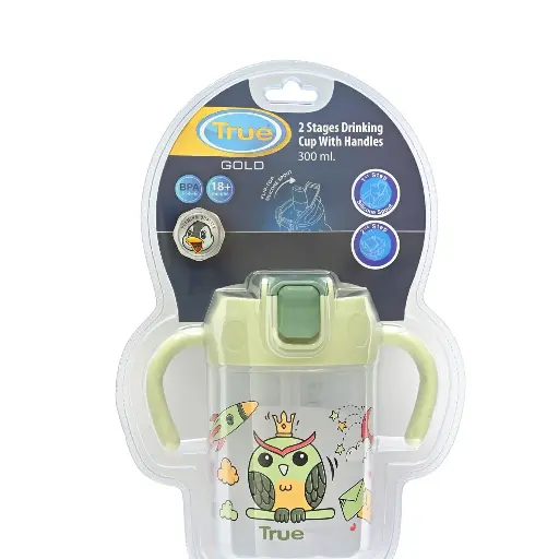 [21077] True Gold 2-Stage Drinking Cup, 300ml, 12m+, 5800
