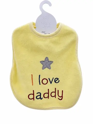 [21303] Large Waterproof Backed Baby Bib 179