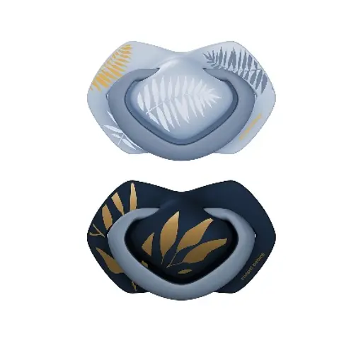[23148] Canpol babies Silicone Soother  0-6m Symmetrical  2 pcs 22/664