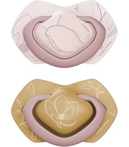 [23149] ​ Canpol babies Silicone Soother6-18m Symmetrical 2 pcs 22/665