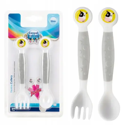 [23150] Canpol babies Flexible Cutlery 56/580