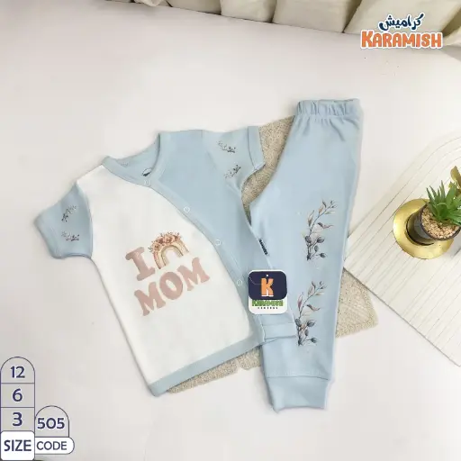 "Mom" Short-Sleeve Pajamas 0505