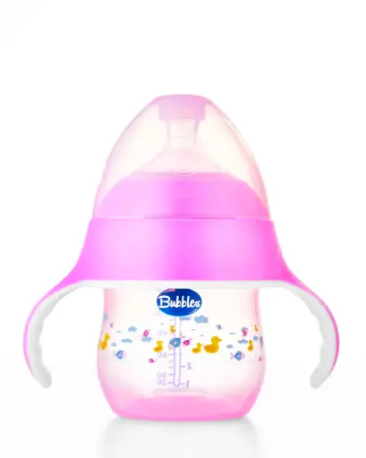 Bubbles Natural Feeding Bottle with Handles 150ml 615/622