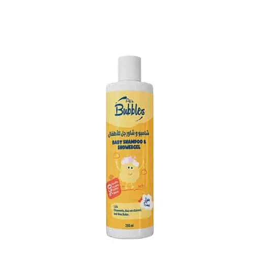 [24751] Bubbles 2in1 Hair & Body Shampoo 250ml 3166