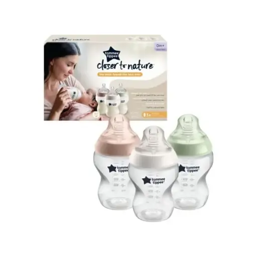 [24654] Tommee Tippee - Nature Start Anti-Colic Baby Bottle 3 Bottle 260Ml - 27294