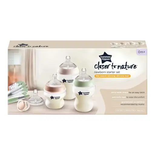 [24658] Tommee Tippee CTN NEWBORN BTL KIT MUTED - 35732 