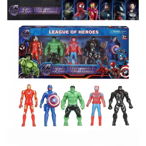 [25065] 12CM THE AVENGERS(5PCS) 859-5
