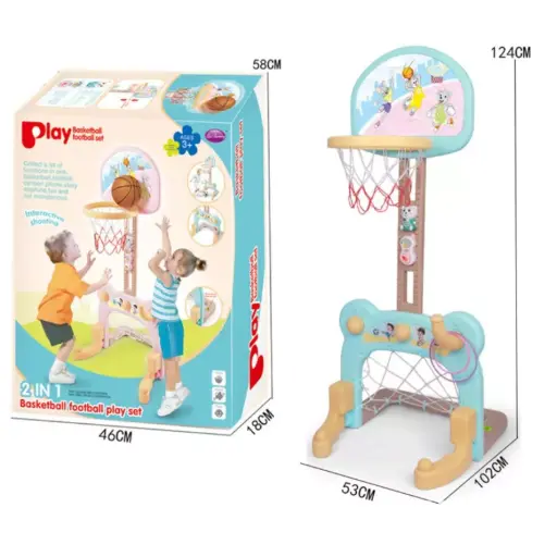 [25068] 2 IN 1 BASKETBALL STANDS 1101
