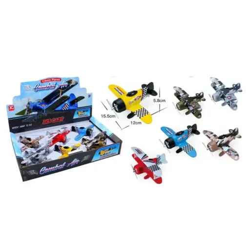 [25078] P/B ALLOY PLANE(6PCS/PDQ) XG879-102