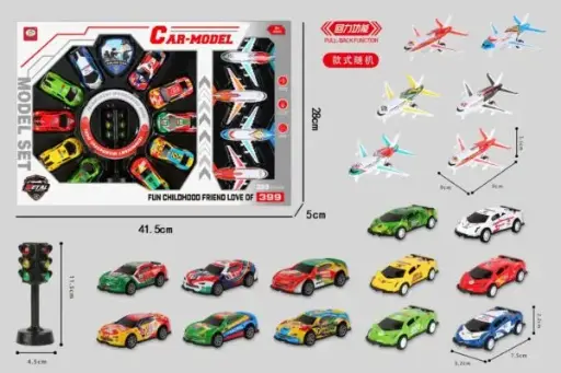 [25082]  P/B ALLOY CAR SET 123-2Q