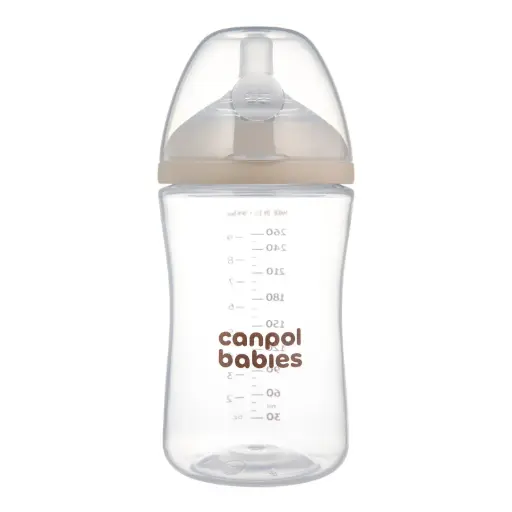 [24813] Canpol babies Natural Shape bottle with dual-zone teat 260 ml 35/401