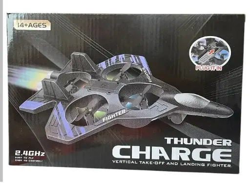 [25780] thunder charge vertical take off and landing plane 169-116