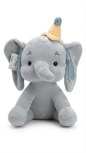 [25854]  soft toys king elephant356-76