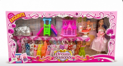 [25878] dream princess fashion friends doll A34-413