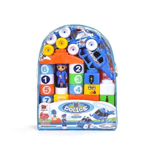 [25930] police blocks 50pcs 6002