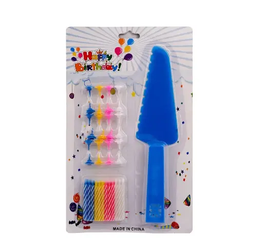 [26035] Candle Birthday Card with Knife