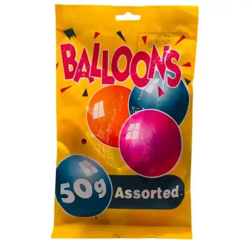 [26047] Balloons 50 g Assorted