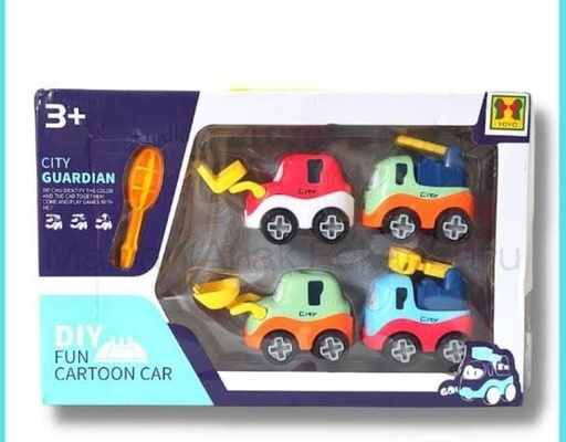 [26148] DIY FUN CARTOON CAR 202-4A