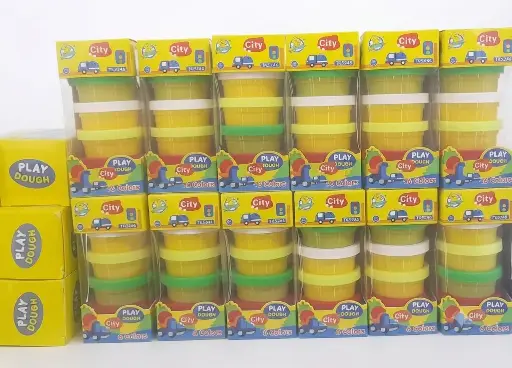 [26292] play dough playing clay 5 colours tk5246