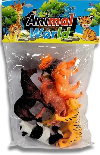 [26302] animal world large on card 