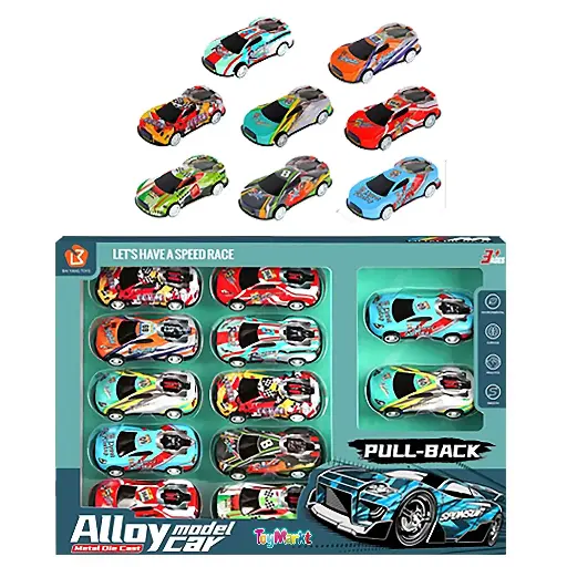 [26384] AVENGERS METAL CAR 10 PCS 714