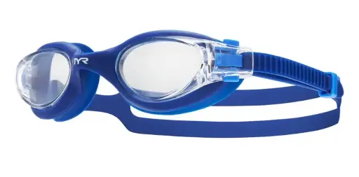 [26622] conquest swimming goggles blue case 