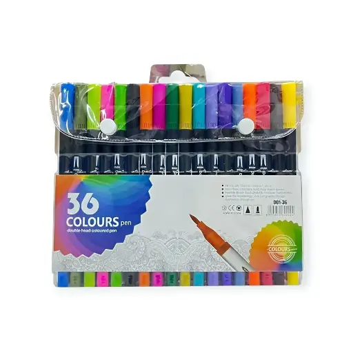 [26682] Felt Tip Markers Set  323-15 36-Piece 
