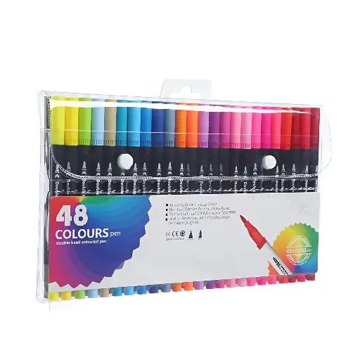 [26683] Felt Tip Markers Set  323-14 48-Piece 