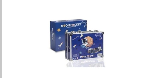 [26700] Moon Rocket Nasa/Planets 133 PCS Coloring set  448-2