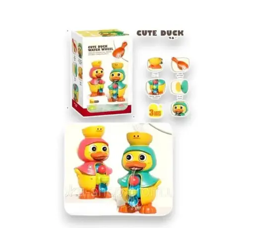[26735] Cute Duck Water wheel BBQ18008