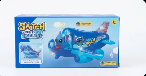 [26745] Rotating Station Plane 360° Toy with Sound & Lights 8854