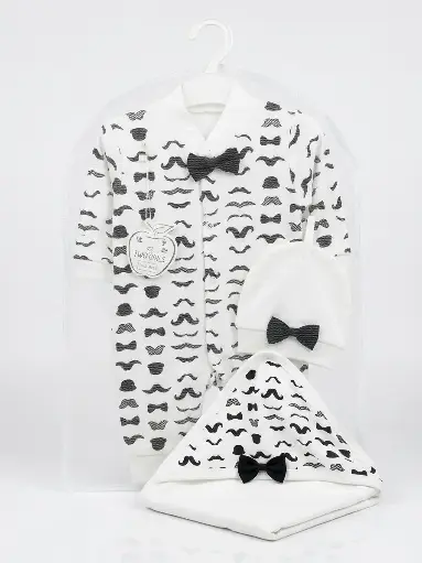 [27400] TOL Jumpsuit Mustache SH 