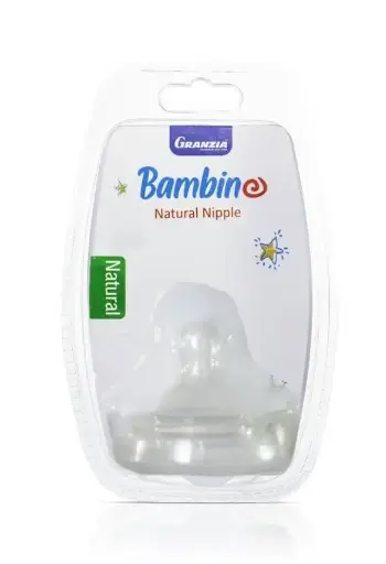 [28160] [NAT1NIP] Bambino- Natural Nipple 1m