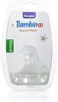 [28165] [NAT9NIP] Bambino- Natural Nipple 9m
